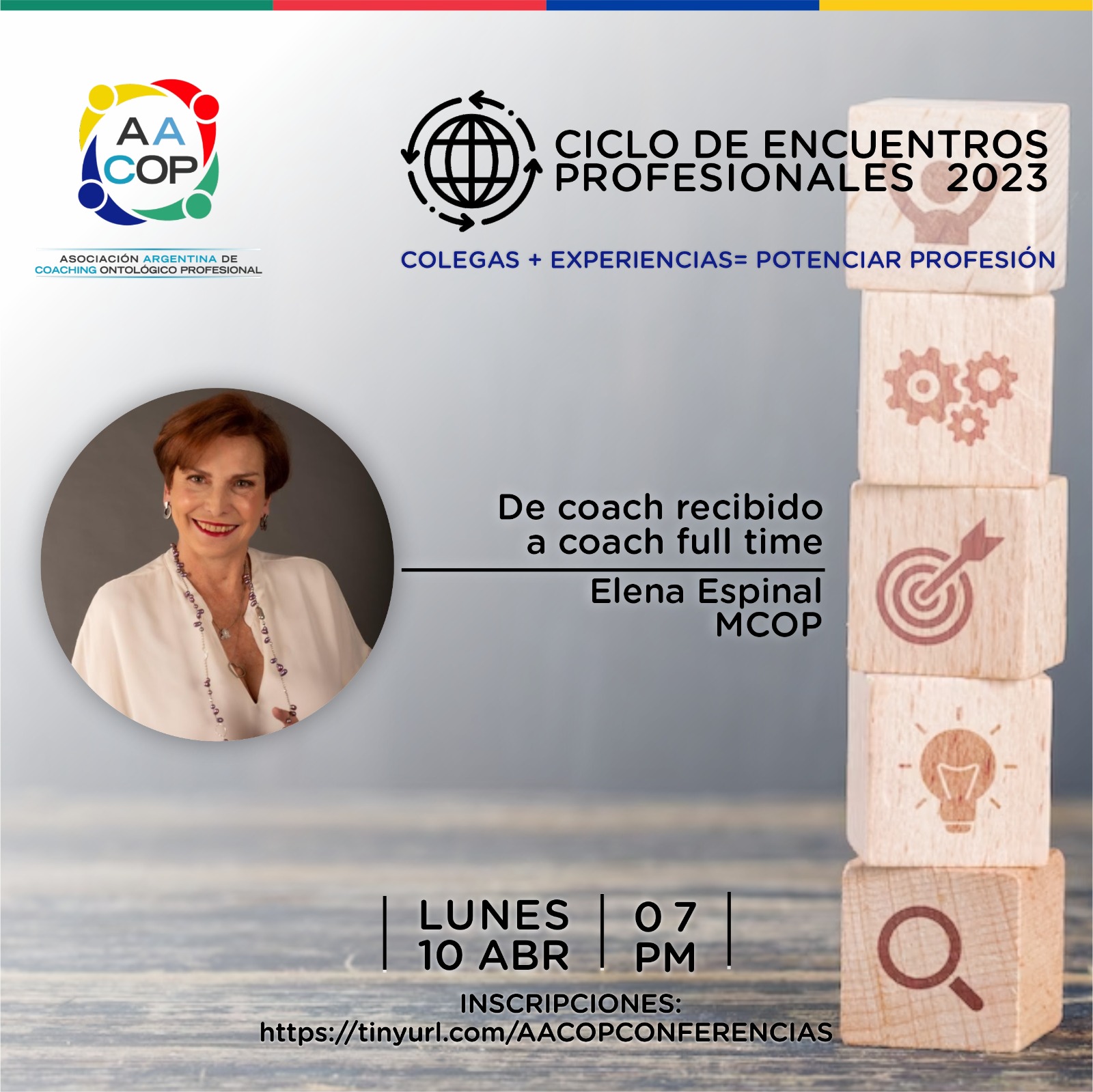 CICLO DE ENCUENTROS PROFESIONALES 2023 - Elena Espinal - Lunes 10 de Abril | imagen