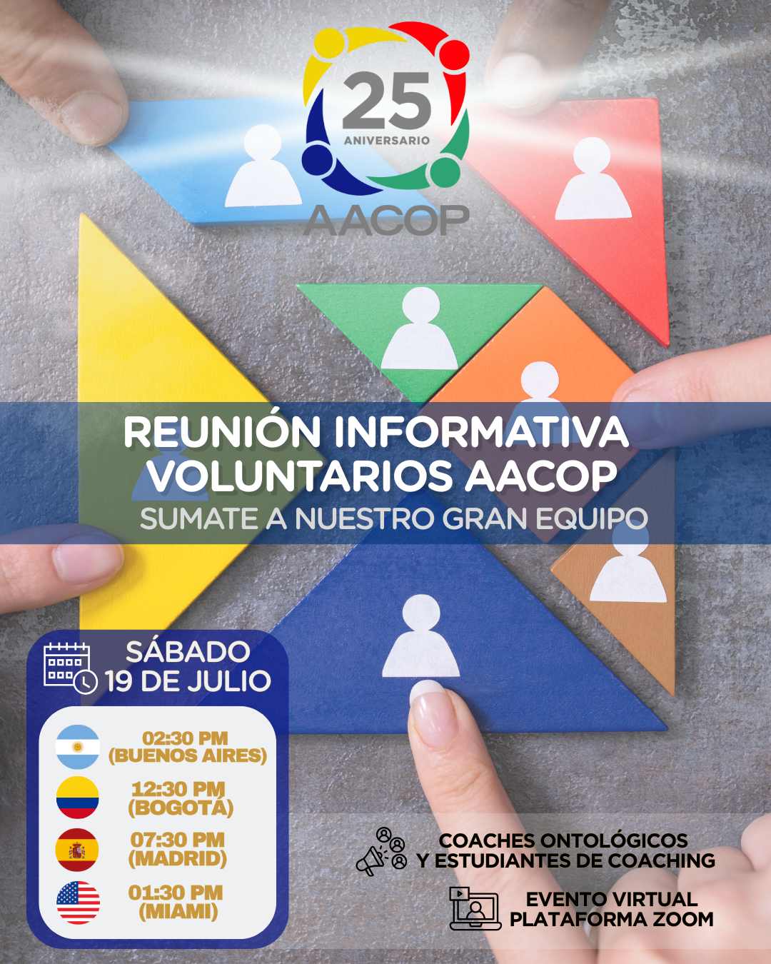 REUNIÓN INFORMATIVA VOLUNTARIOS AACOP | imagen