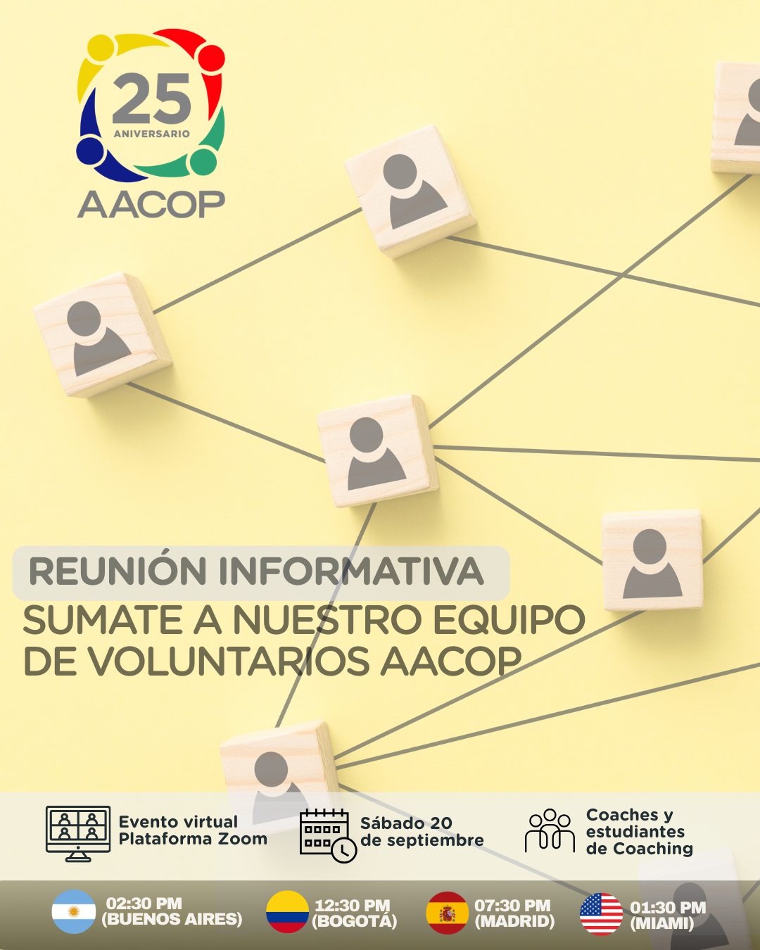 REUNIÓN INFORMATIVA VOLUNTARIOS AACOP | imagen