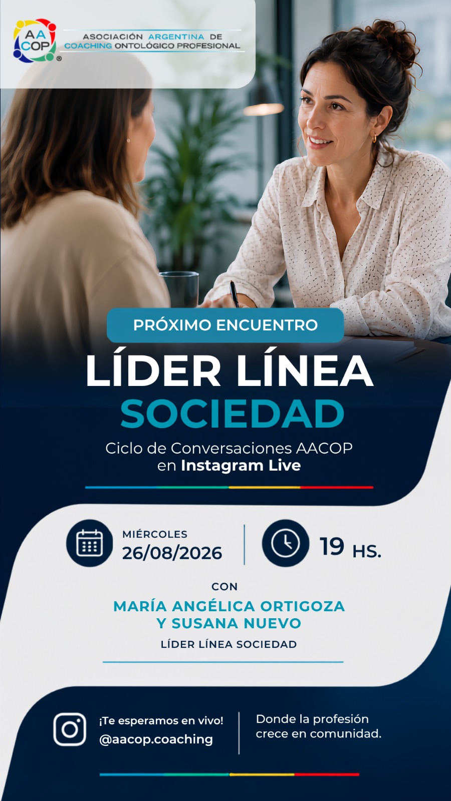 Vivos por Instagram Live - Línea Sociedad | imagen
